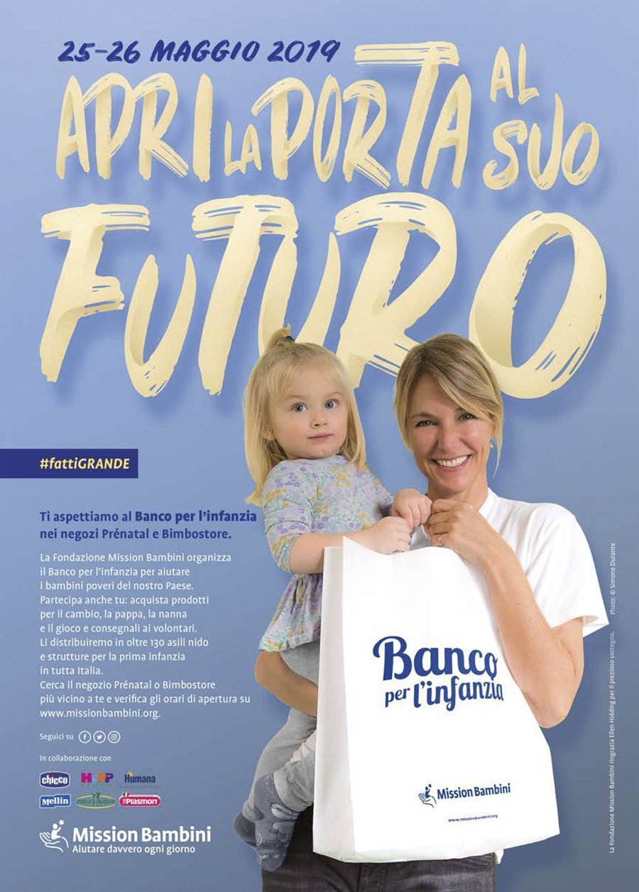 Questo fine settimana anche a Nuoro si potrà donare per il “Banco per l’infanzia “