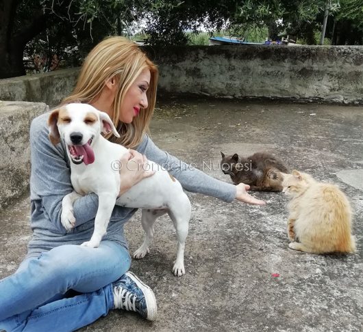 Consuelo Concas con i cani e i gatti