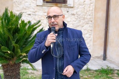 Il sindaco di Oliena Sebastiano Congiu (foto S.Novellu)