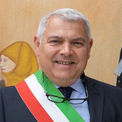 Il sindaco di Orgosolo Dionigi Deledda (foto S.Novellu)