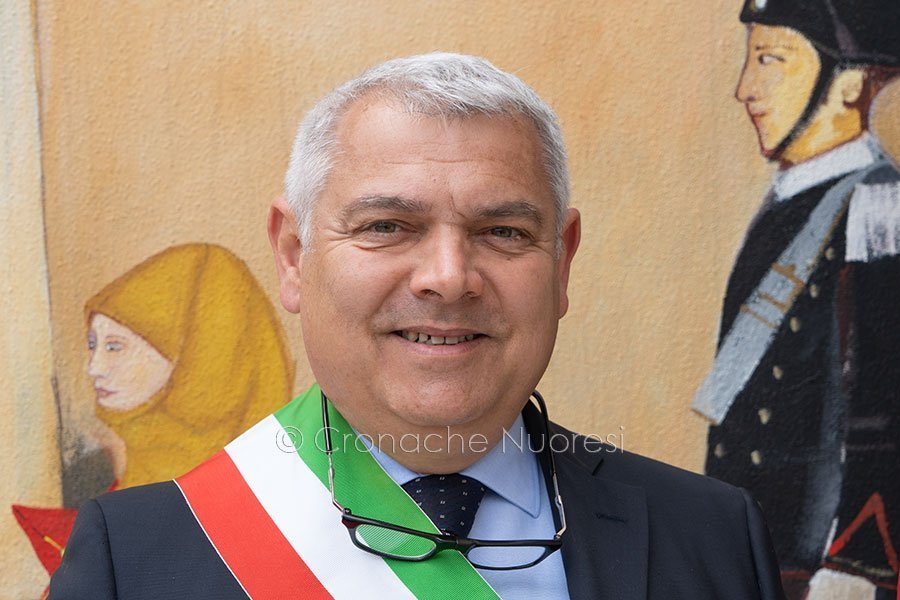 Il sindaco di Orgosolo Dionigi Deledda (foto S.Novellu)