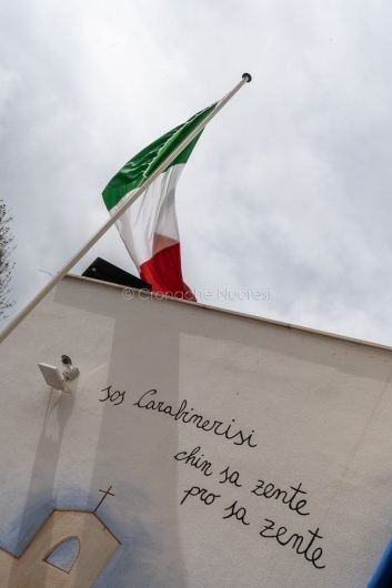Orgosolo, - inaugurazione della nuova caserma dei Carabinieri (© foto S.Novellu)