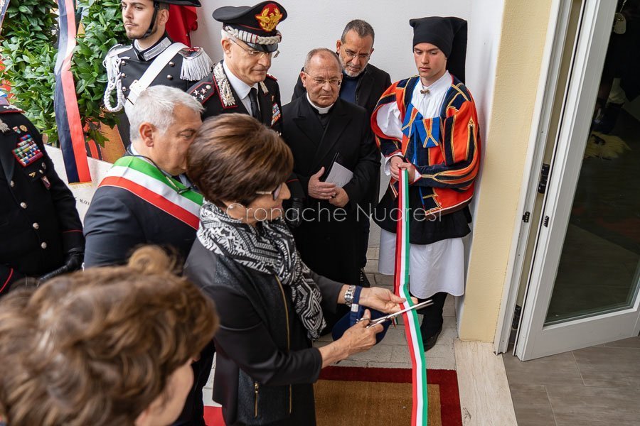 Orgosolo, inaugurazione della nuova caserma dei Carabinieri (© foto S.Novellu)