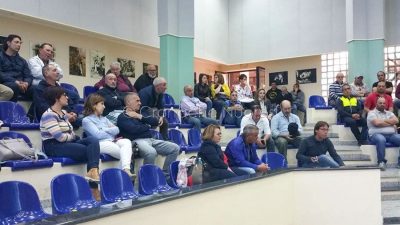 Orosei, incontro sugli attentai agli imprenditori del marmo (foto S.Meloni)