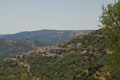 Uno scorcio dell'abitato di Lodè