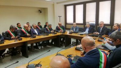 ci dell'Ogliastra e l'assessore alla Sanità Nieddu