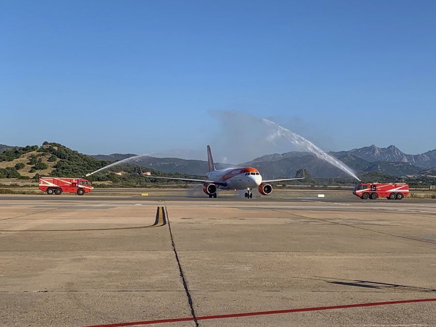 Aeroporto di Olbia: 8 nuove rotte con Easy Jet e Wizz Air