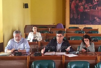 La conferenza stampa sulla questione sfratti