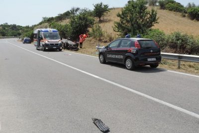 La scena dell'incidente