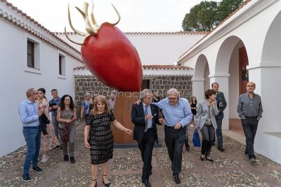 Nuoro. ISRE, inaugurazione della mostra di Giuseppe Carta (© foto S.Novellu) 0