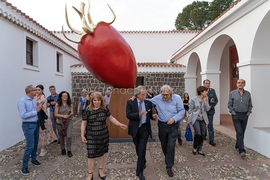 Nuoro. ISRE, inaugurazione della mostra di Giuseppe Carta (© foto S.Novellu) 0