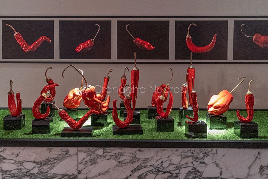 Nuoro. ISRE, inaugurazione della mostra di Giuseppe Carta (© foto S.Novellu) 