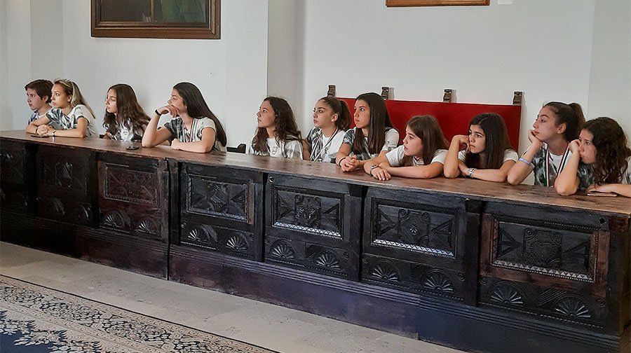 Nuoro. Le piccole vice campionesse  italiane dell’Athletic Club ricevute in Comune