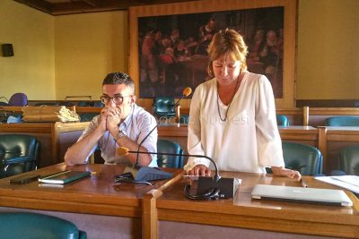 L'assessore Mara Sanna (foto Cronache Nuoresi)