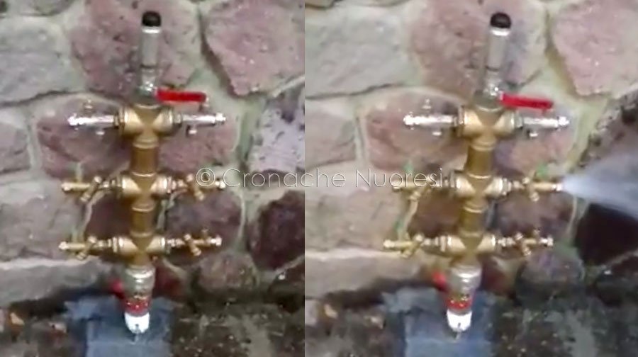 Nuoro. Giornata da incubo per 40 famiglie, da questa mattina senz’acqua – VIDEO