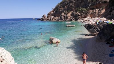 Uno scorcio di Cala Mariolu