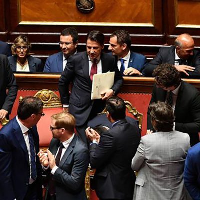 Il presidente del Consiglio Giuseppe Conte