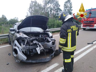 La Nissan Juke dopo l'incidente