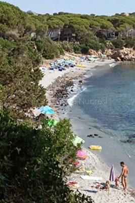 La spiaggia di Sas Linnas Siccas a Orosei