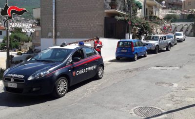 Oliena, la scena dell'incidente