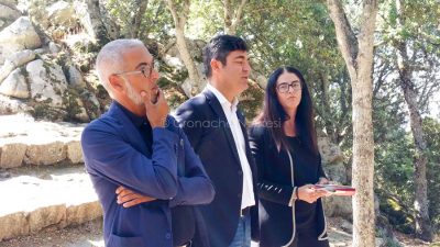 La conferenza stampa sul Redentore 2019 all'Ortobene (foto S.Novellu)