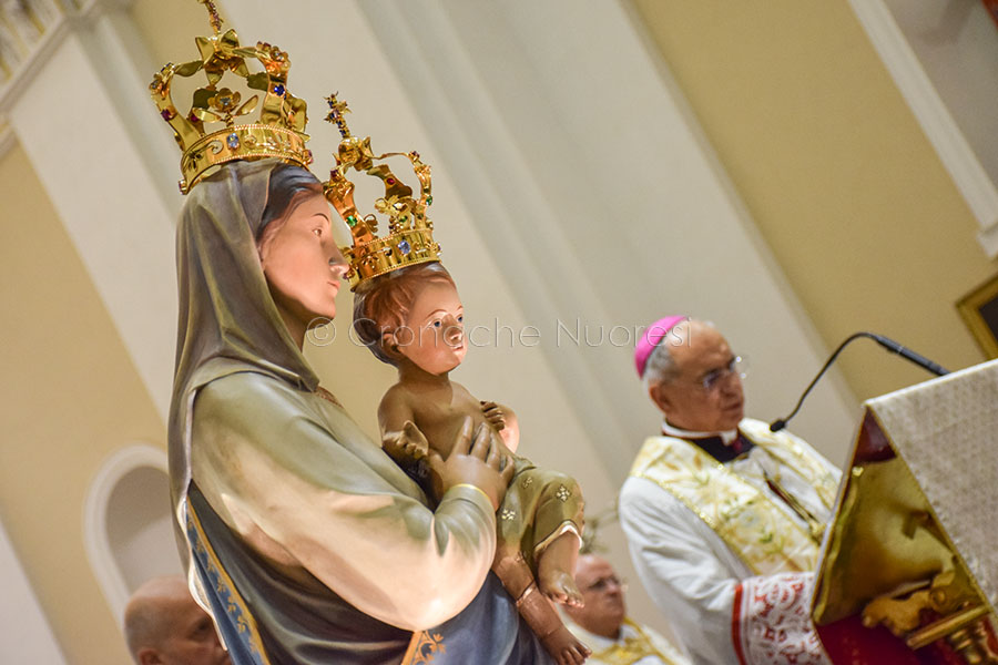 Santa Maria della neve: tanti i fedeli che hanno reso omaggio alla patrona di Nuoro