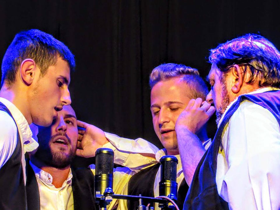 All’expo di Olbia “A bolu”: un film sul canto a tenore