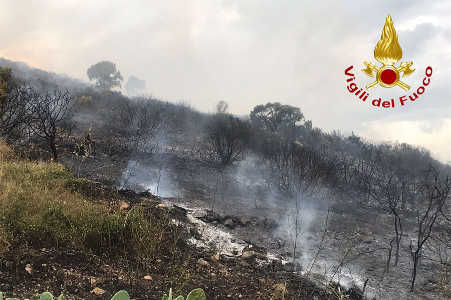 Incendi: scatta l’allerta oggi da parte della Protezione Civile