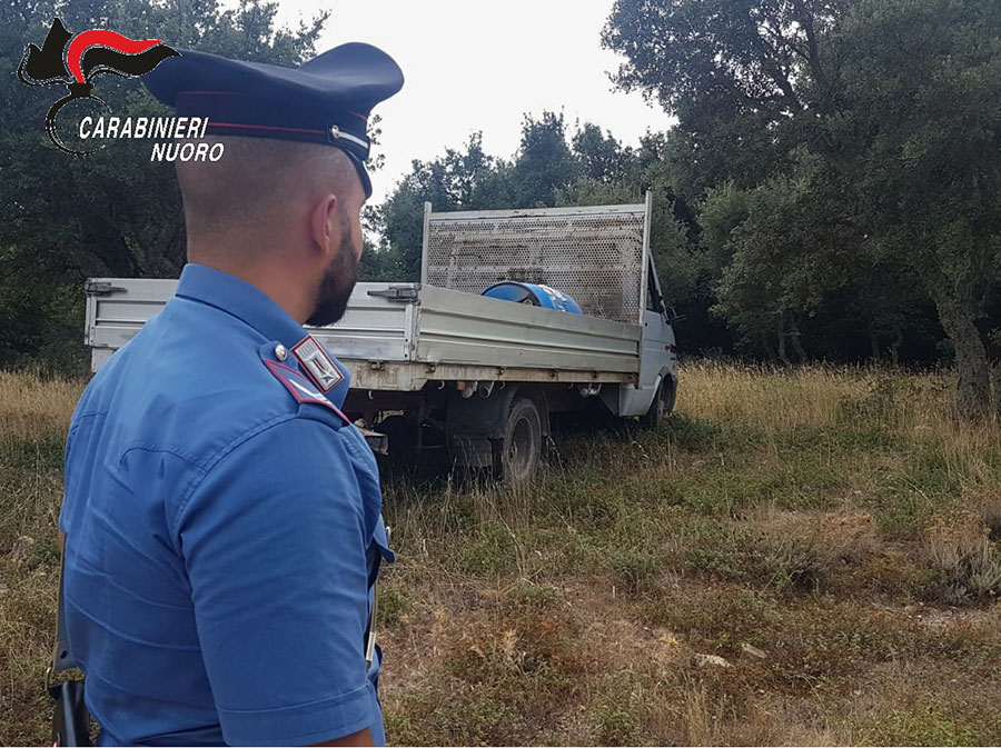 Rinvenuta nascosta in campagna la refurtiva sottratta a un’azienda edile