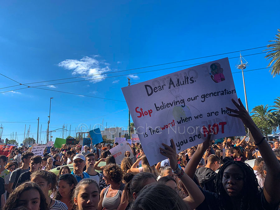 Cagliari. In diecimila per il Friday for future contro il surriscaldamento del pianeta