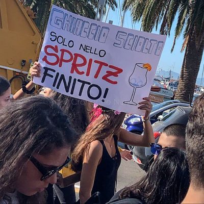 La manifestazione Friday for planet a Cagliari (foto C.Musanti))