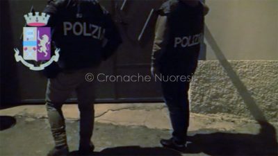 Un momento dell'arresto