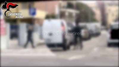 Una delle immagini dello spaccio