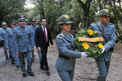 Celebrazioni dell'anniversario delCorpo Forestale