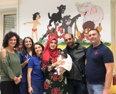 Chaima e Rodayna on lo staff di Ostetricia dell'ospedale di Lanuse