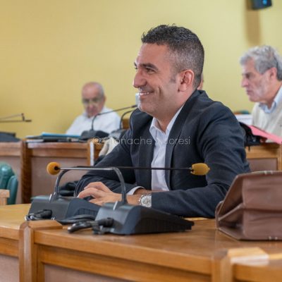 Il consigliere comunale Peppe Montesu (foto S.Novellu)