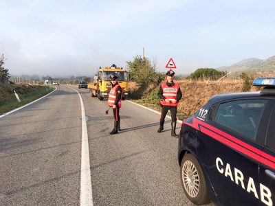 Incidente lungo la Statale 129