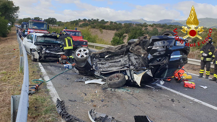 Tragedia sulla Statale 129: morto un 21enne di Bortigali grave un altro giovane