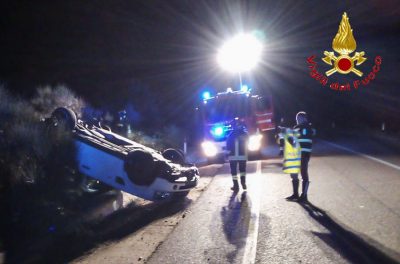 La scena dell'incidente