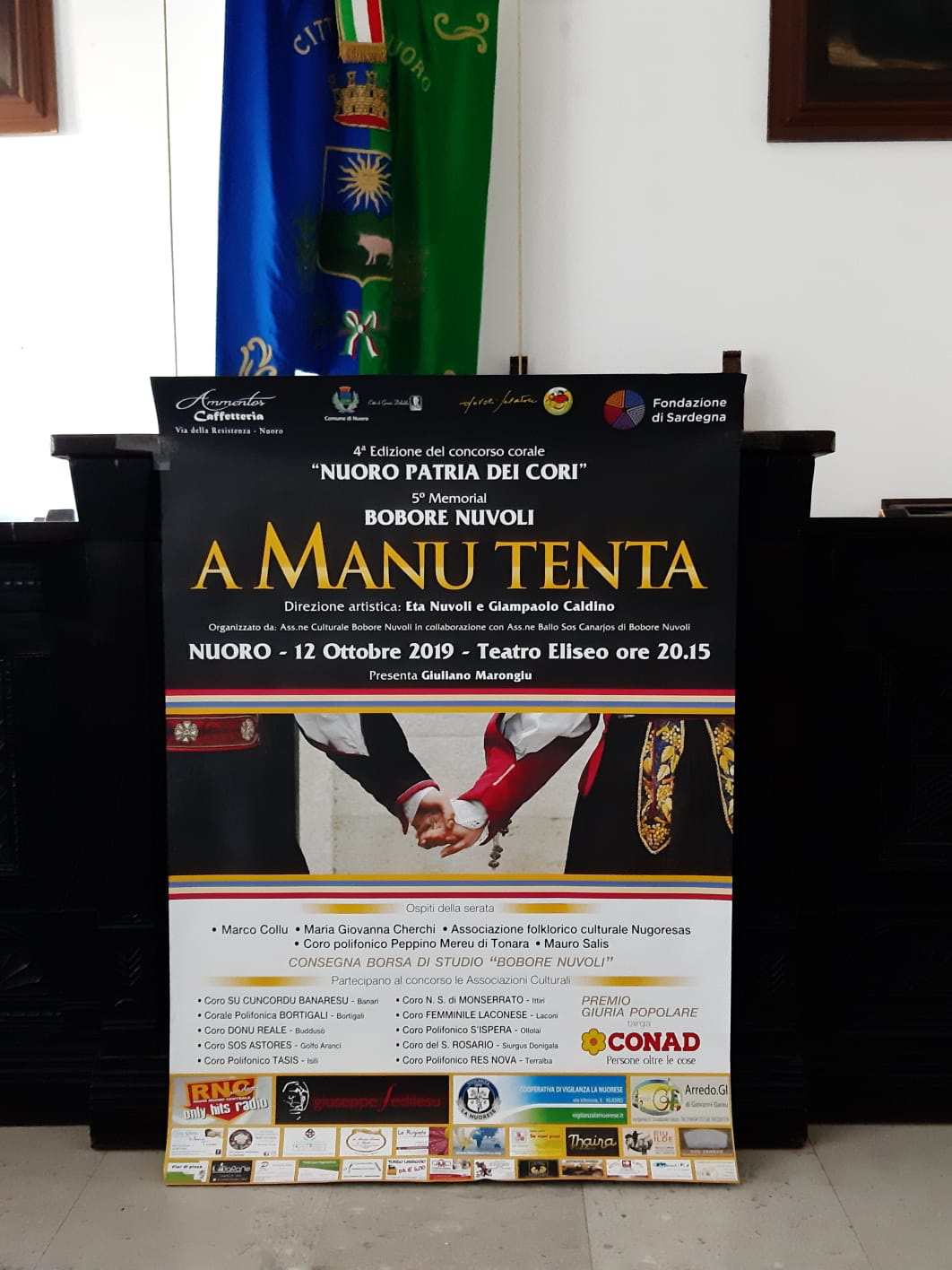 “A Manu Tenta”: sabato all’Eliseo l’evento che emoziona i nuoresi