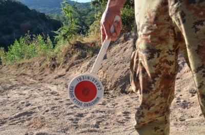 Un controllo dei Carabinieri