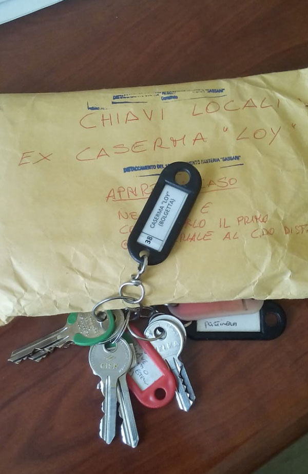 Consegnate le chiavi dell’ex artiglieria alla città di Nuoro: a breve l’inaugurazione ufficiale