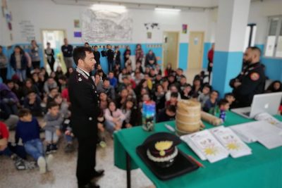 Artificieri nella scuola di via Malta