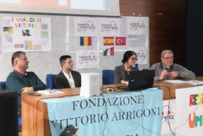 Un momento del convegno sullo spopolamento