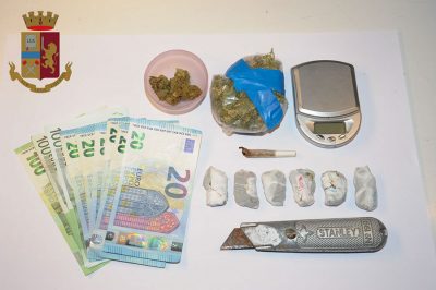 La droga sequestrata