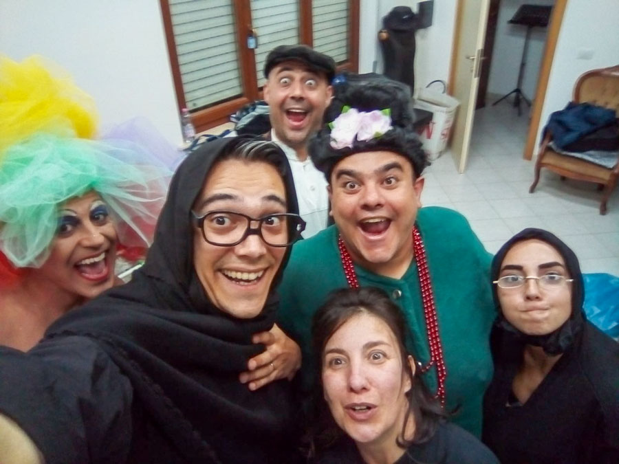 I Barbariciridicoli varcano il tirreno per una nuova emozionante tournée