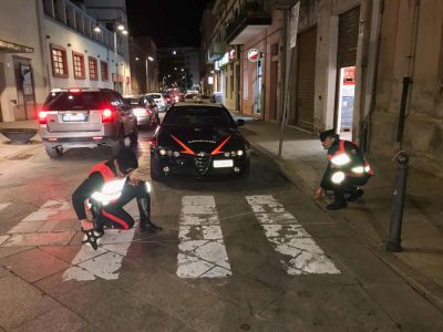 I rilievi dei Carabinieri