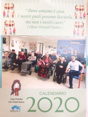 Il Calendario della Casa Protetta di via Trieste