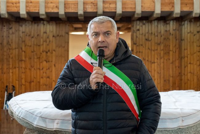 Giornata interdiocesana. Il Sindaco di Orgosolo Dionigi Deledda (foto S.Novellu)