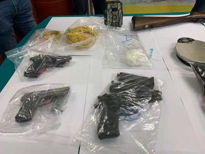 La conferenza stampa sul maxi sequestro di droga e armi a Orgosolo